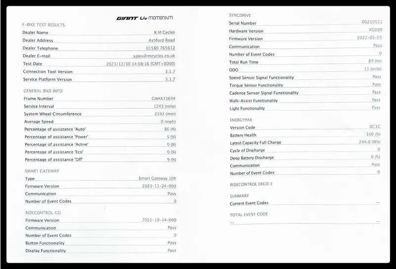 Voya E+2 25km/h Small Ink front and rear racks 2022-10